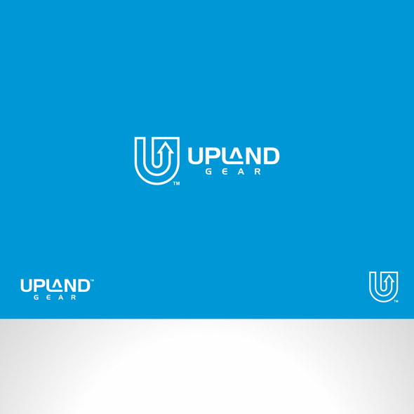 U logo with the title 'Create a logo for an outdoor adventure company selling camera technology gear.'
