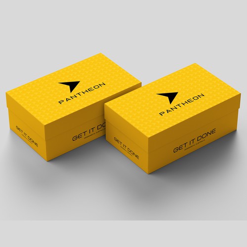 Eco-friendly packaging with the title 'Packaging Design'