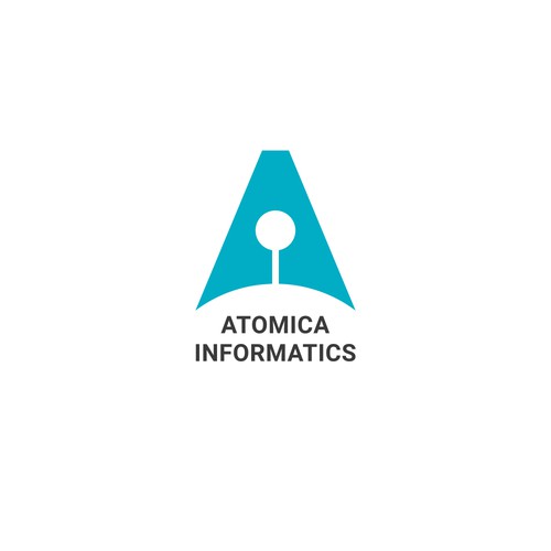 Atomic design with the title 'Atomica Informatics'