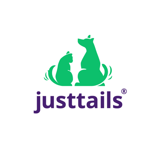 Tail design with the title 'Pet Product & Services Logo'