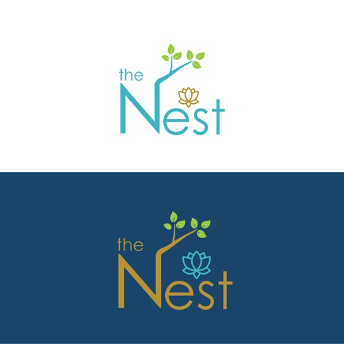 Nest logo with the title 'nest logo for business'