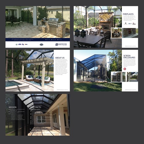 Construction design with the title 'Construction'