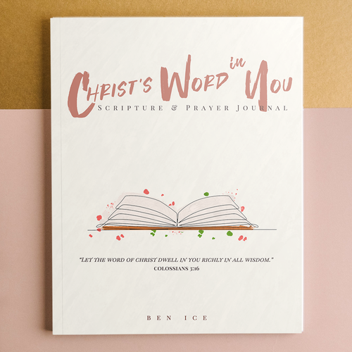 Journal book cover with the title 'Journal Cover Design'