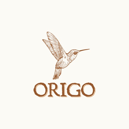 Hummingbird design with the title 'Concept'