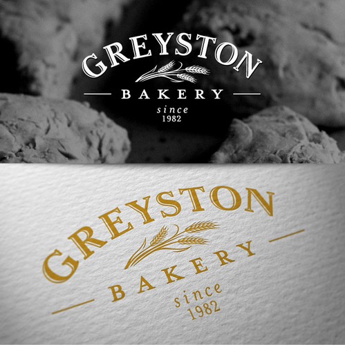 Wheat logo with the title 'Greystone bakery'