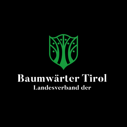 Arms design with the title 'Logo concept for Austrian fruit growing association'