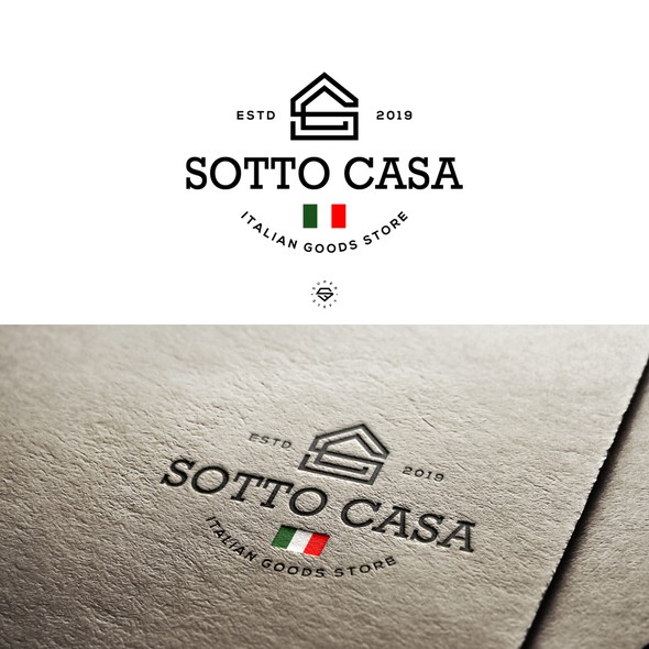 Sc标志，标题为“Sotto Casa”