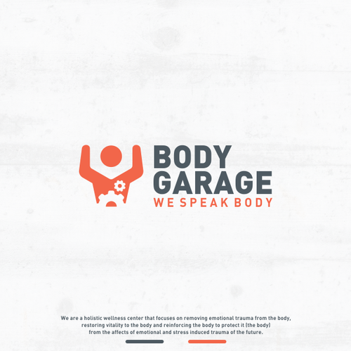 Wrench design with the title 'Logo design for Body Garage'
