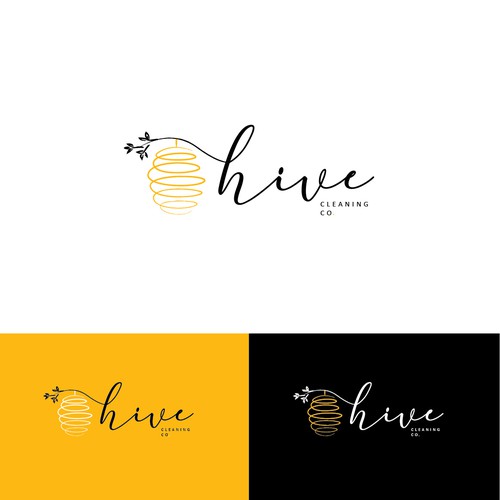 Black and yellow logo with the title 'Hive'