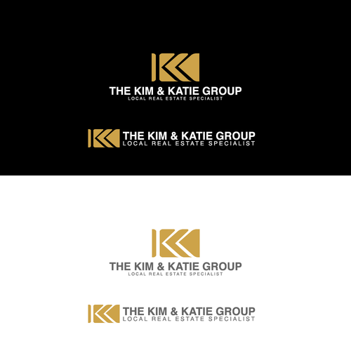 Name logo with the title 'the kim & katie group'