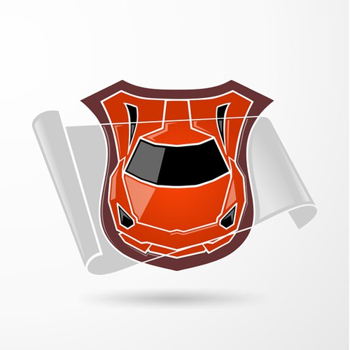 Protection logo with the title 'Logo for a car protection film company'