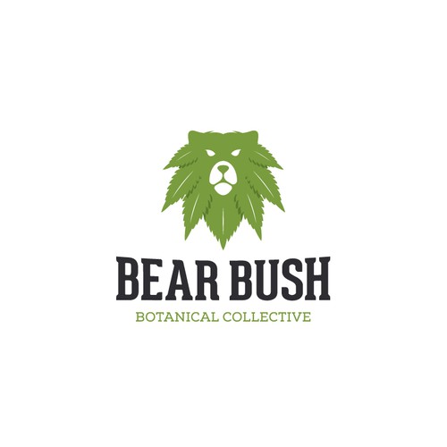 Marijuana brand with the title 'Logo for Bear Bush'