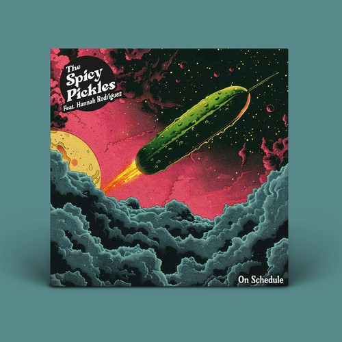 Album design with the title 'Album cover artwork'