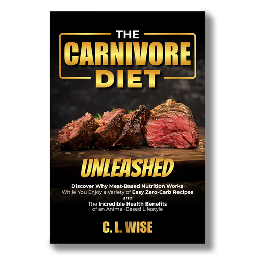Diet book cover with the title 'The Carnivore Diet'