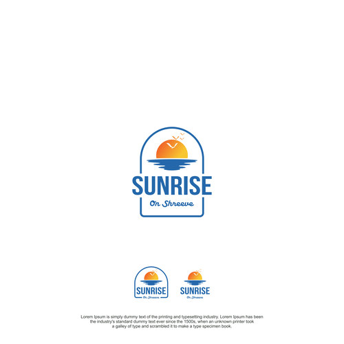 Sunrise logo with the title 'Sunrise on Shreeve'