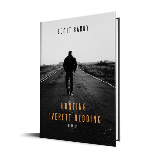 Road design with the title 'simple bold book cover'