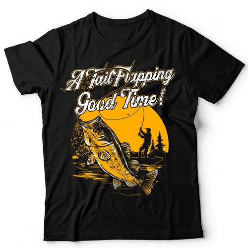 Fishing t-shirt with the title 'Fishing'