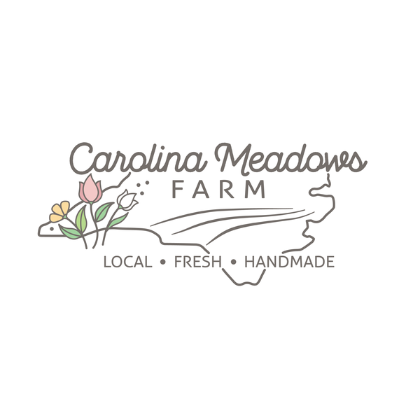 Farmer logo with the title 'Map Logo for a Flowery Meadows '