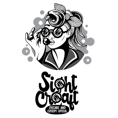 Pen design with the title 'mascot logo '