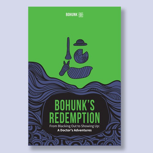 Biography book cover with the title 'book cover bohunk redemption'
