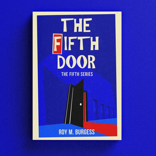 Design with the title 'The fifth door'
