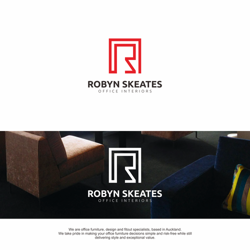Office logo with the title 'Robyn Skeates Logo for Office Interior'