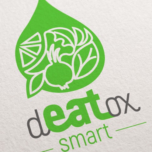 Course logo with the title 'Logo concept for Health & Wellness Influencer'