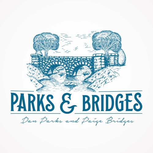 Family design with the title 'Parks & Bridges'