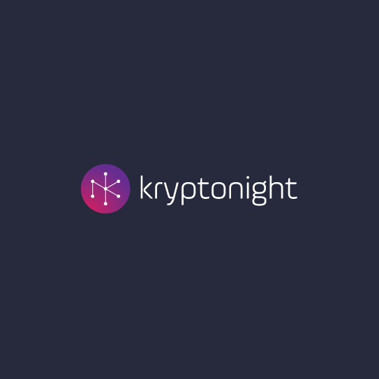 Constellation logo with the title 'kryptonight logo design'