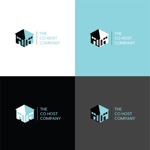 White brand with the title 'Logo Design for air BnB'