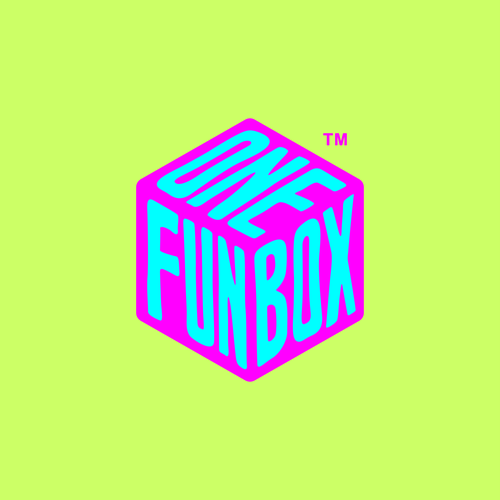 Joyous logo with the title 'One Fun Box Logo'
