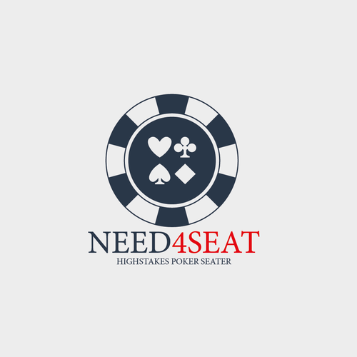 Poker chip logo with the title 'NEED4SEAT'