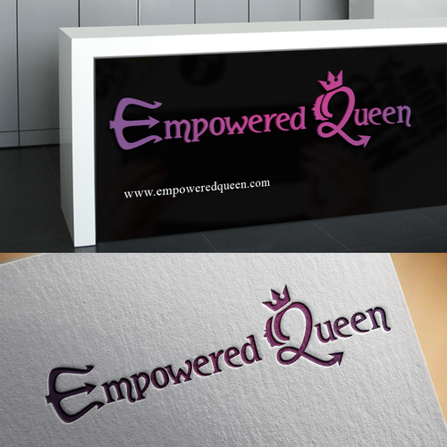 Queen logo with the title 'Logo for a women's empowerment company'