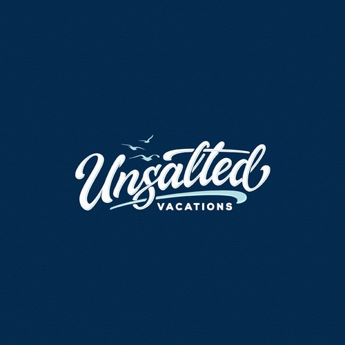 Vacation logo with the title 'Unsalted Vacations'