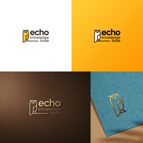 Knowledge logo with the title 'Echo Knowledge Base Logo'