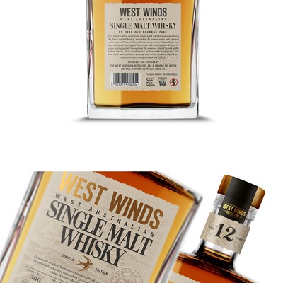 Limited edition Whiskey Label