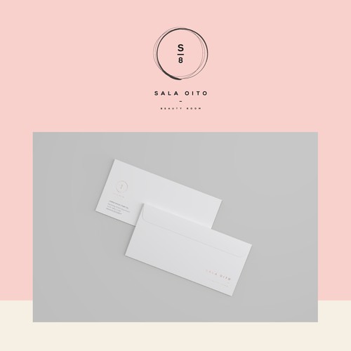 Beauty brand with the title 'Elegant Logo for Beauty room.'