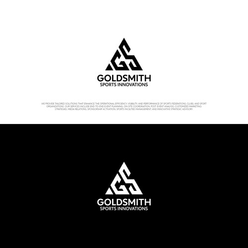Evolution logo with the title 'Goldsmith Sports Consultancy'