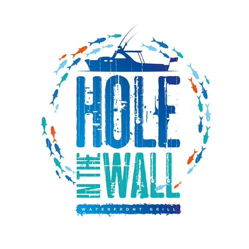 Raw design with the title 'Hole In The Wall'