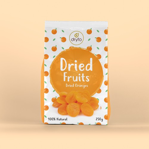 Stylish packaging with the title 'Fruits Packaging'