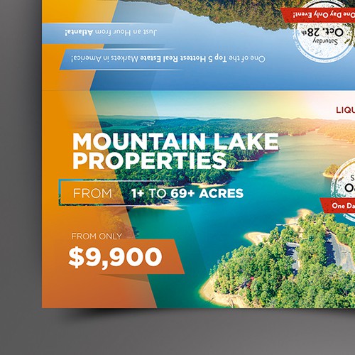 Property design with the title 'Postcard'