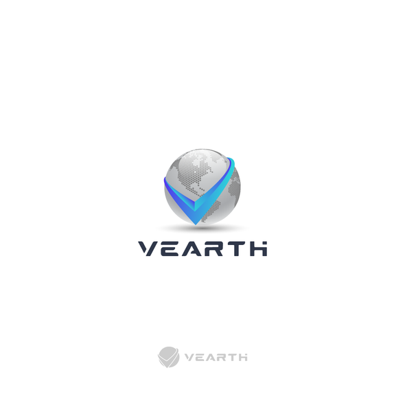 Earth logo with the title 'VEARTH'