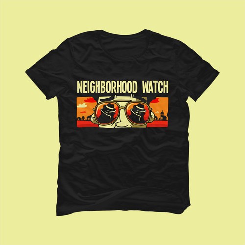 Character t-shirt with the title 'T shirt for a great community'