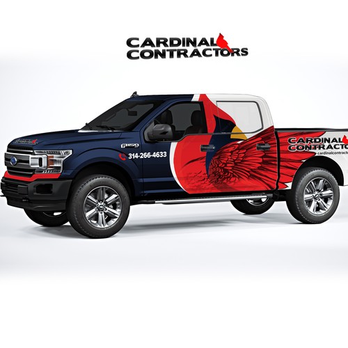 Wrapping design with the title 'Ford Styling Wrap design '