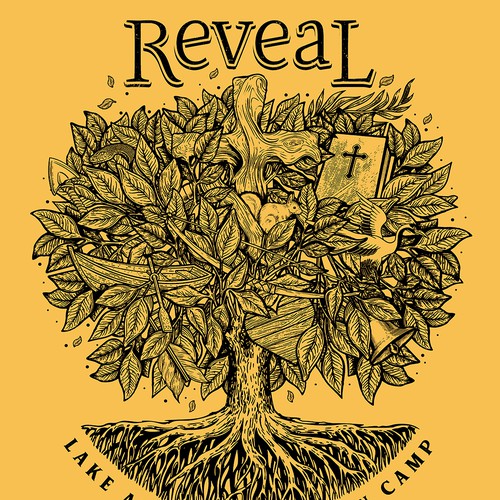 Christian t-shirt with the title 'Lake Aurora'