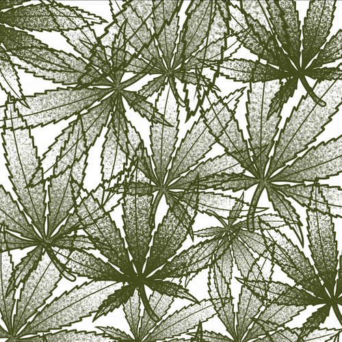 Leaf artwork with the title 'Package pattern '