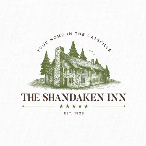 Tree logo with the title 'The Shandaken Inn'
