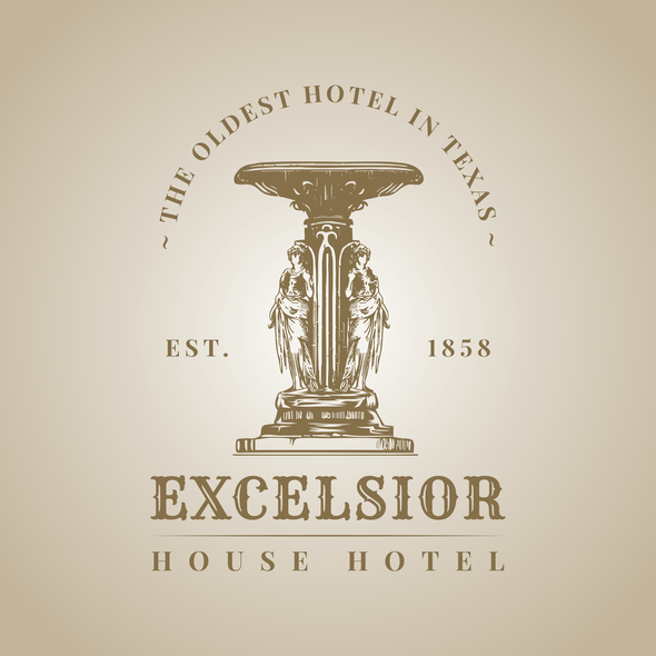 Trend logo with the title 'Clean Logo Design for Excelsior House Hotel'