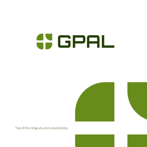 Window logo with the title 'GPAL Logo Design Proposal - 'G' Lettermark'