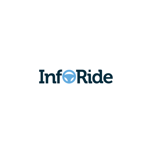 App logo with the title 'InfoRide App Logo'